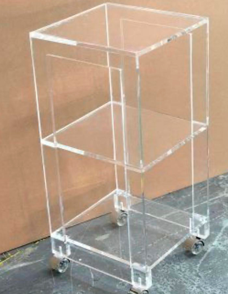 vitrina  hecha en acrilico